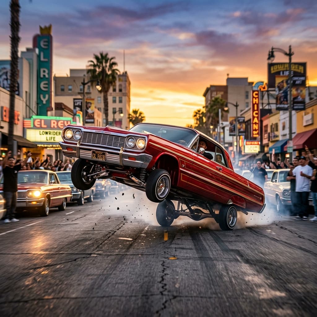 Lowrider Boulevard — classique américain Lyon