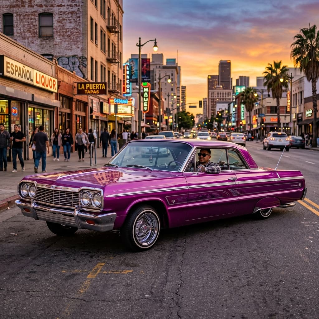 Classic Lowrider Purple — peinture violet lowrider