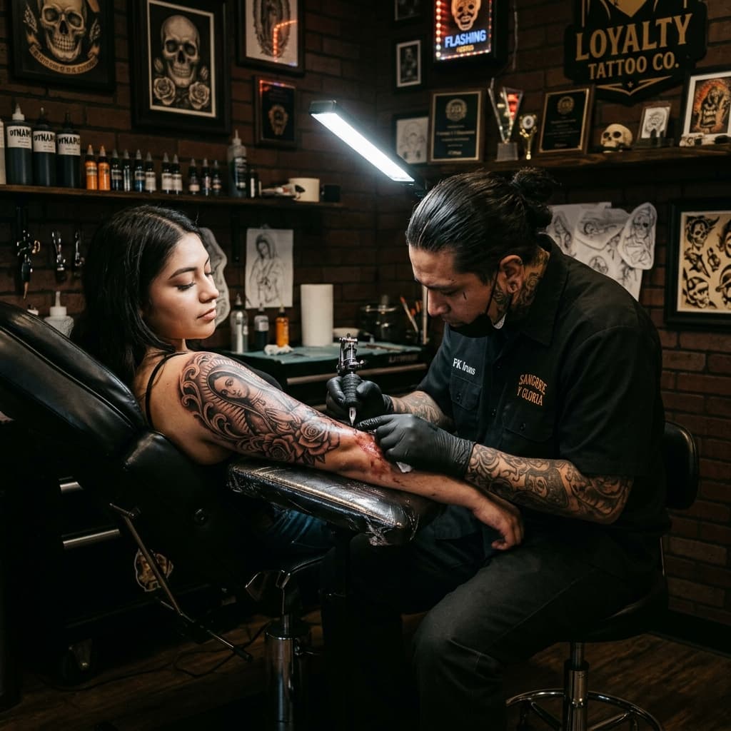 Tatouage Lyon Rider