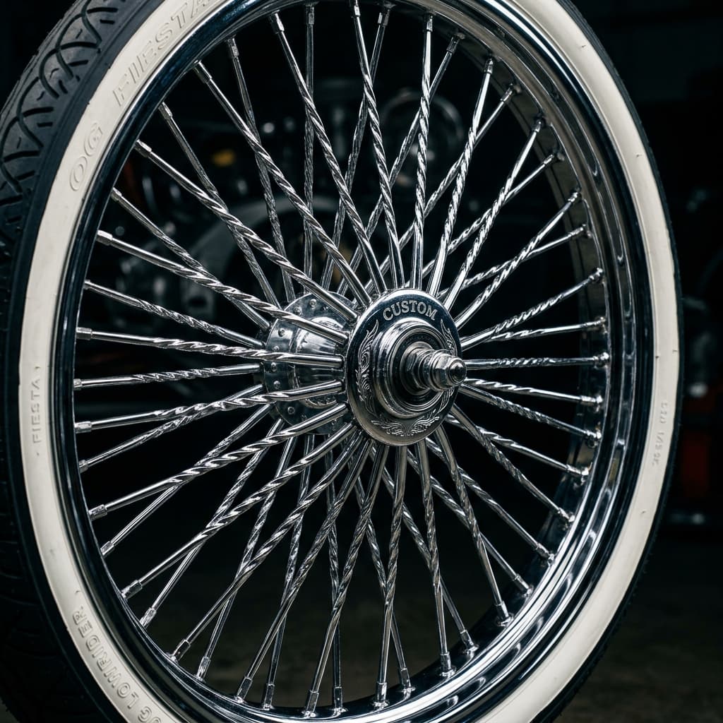 Twisted Spokes — vélo lowrider custom Lyon