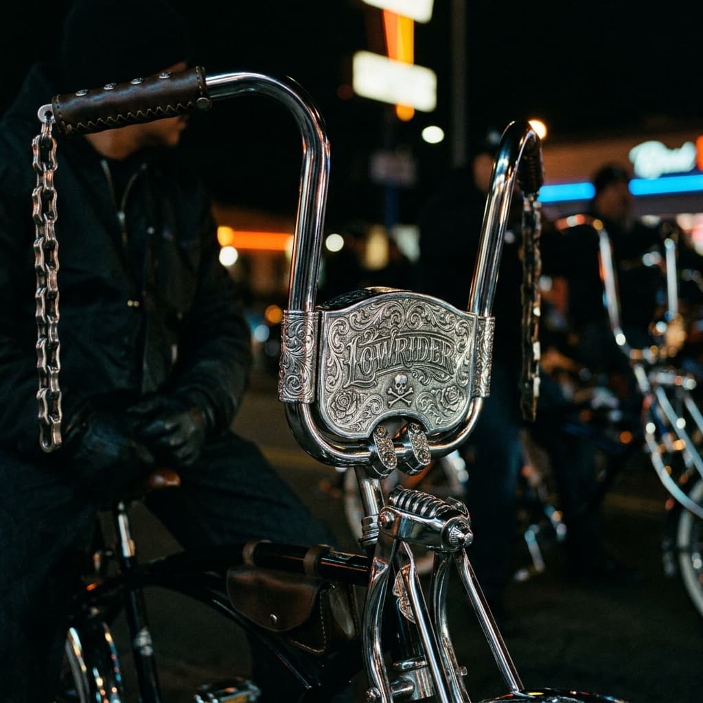 Ape Hanger & Chrome — guidon vélo custom Lyon