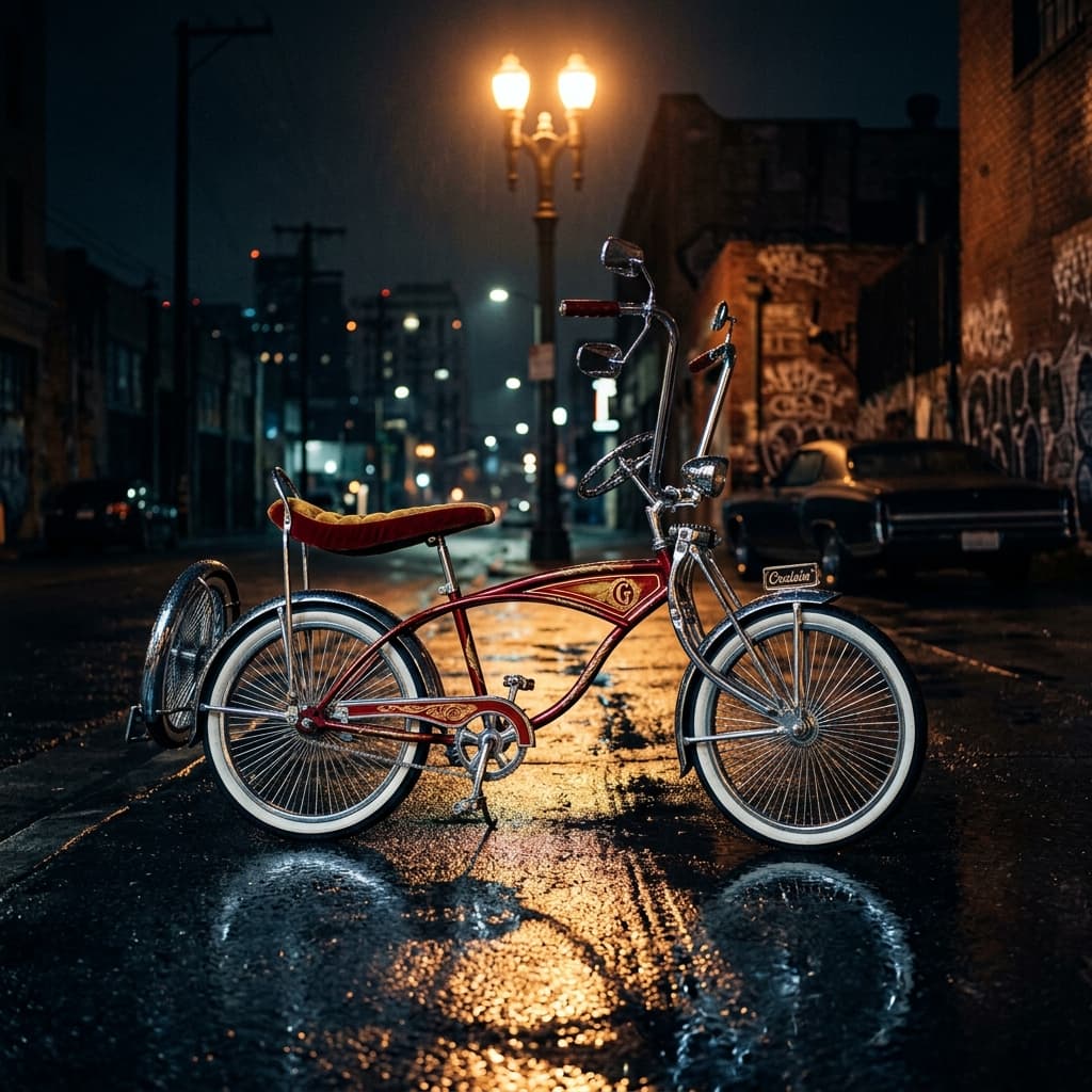 Night Ride — vélo lowrider de nuit Lyon